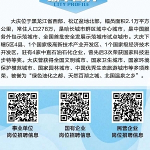 黑龍江大慶市委書記進校園招聘1855人公告